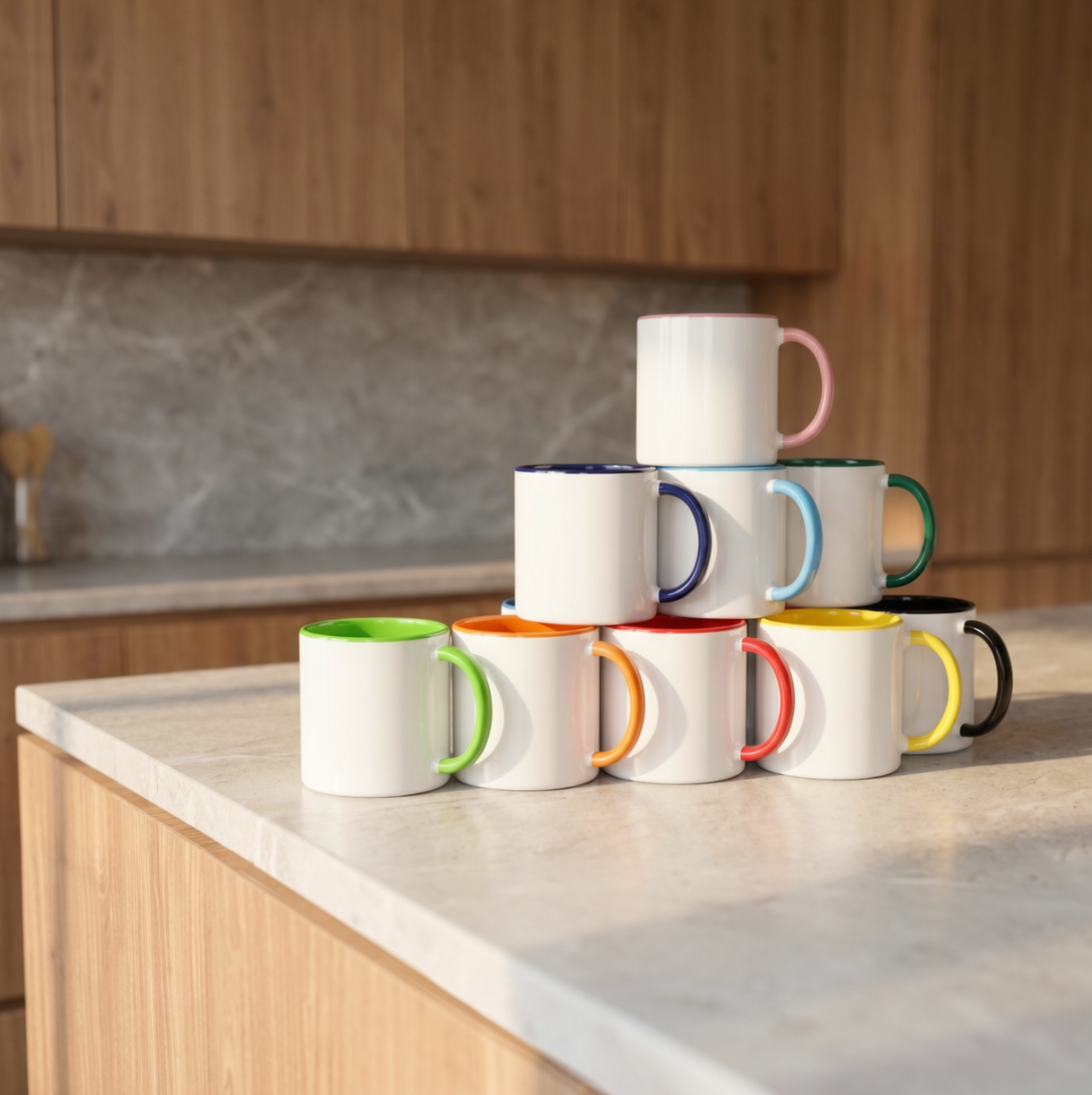 3 Tone Color Sublimation Mug